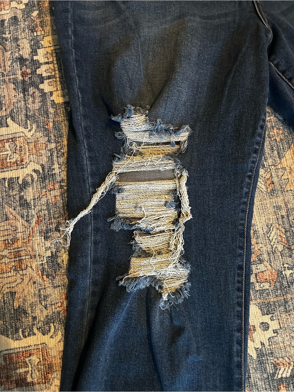 Judy Blue Brett Distressed Dad Jeans. - Picture 8 of 15